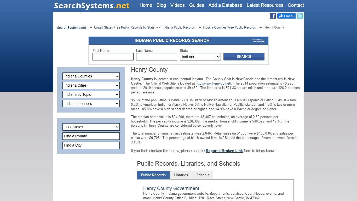 Henry County Criminal and Public Records